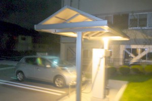 軽井沢町役場の充電スポット