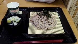 静岡SAのお蕎麦